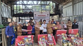 Pemkab HST Gerak Cepat Bantu Warga Korban Kebakaran di Murung Ta’al