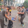 Tiga Pilar Banjarmasin Tengah Bersihkan Kawasan Sabilal Muhtadin Sambut Harjad ke-500