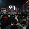 Nobar Timnas di Balai Kota Banjarmasin Dibayangi Kabut Asap, 2.500 Masker Dibagikan